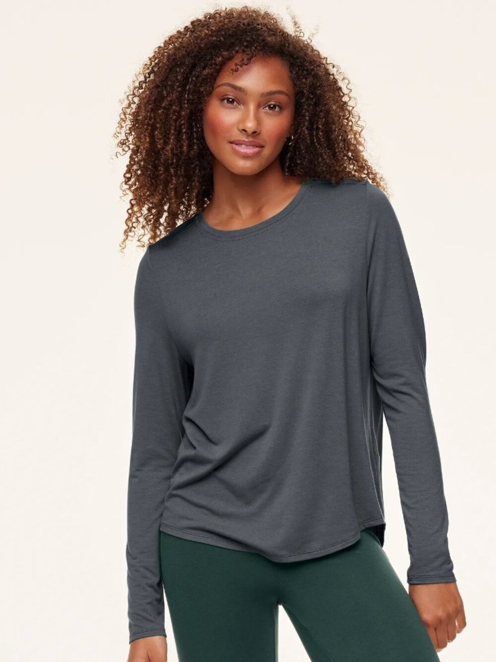 NWT Adore Me Gray Molly Longsleeve
